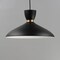 Maxim Lighting Carillon 16'' Pendant, Black/Satin Brass 11304BKSBR - alternate 4